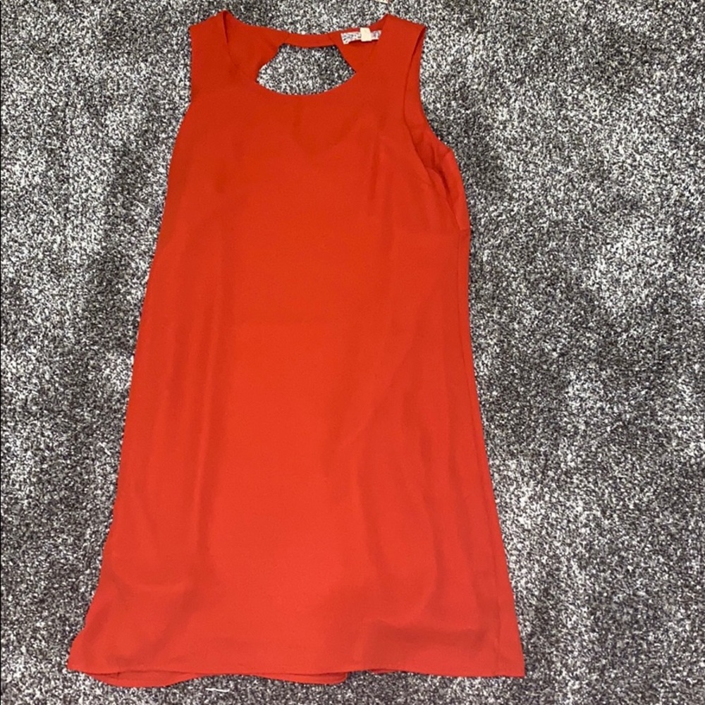 Size large: red dress NEVER BEEN WORN